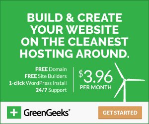 New Green Geeks Review | Page Concept