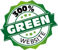 Website Powered by 300% renewable energy